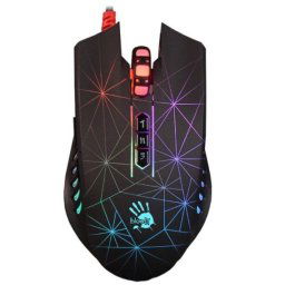 x-A4-P81*A4Tech Bloody 4-Core Gun3 Gejmerski mis, INFRARED Micro-swic,1000Hz/400-5000 Dpi, RGB(1569)