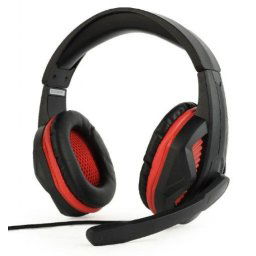 GHS-03 Gembird Stereo gejmerske slusalice sa mikrofonom+volume kontrolom matte black, 2x3.5mm