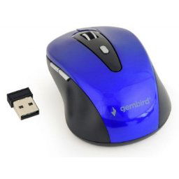 x-MUSW-6B-01-B Gembird Bezicni mis 2,4GHz opticki USB 800-1600Dpi blue