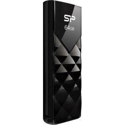 SiliconPower U03 * 64GB USB 2.0 BLACK SP064GBUF2U03V1K (986)