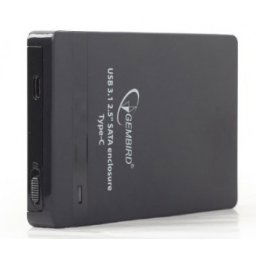 x-EE2-U31S-2 Gembird USB 3.1 Externo kuciste za 2.5" SATA hard diskove, Type-C, crno FO