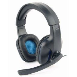 GHS-04 Gembird Stereo gejmerske slusalice sa mikrofonom+volume kontrolom black, 2x3.5mm FO