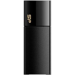 SiliconPower U05 * 64GB USB 2.0 BLACK SP064GBUF2U05V1K (986)