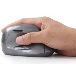 x-MUSW-ERGO-02 Gembird Bezicni Ergonomic 6-button optical mouse, spacegrey FO 95mm