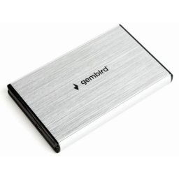 x-EE2-U3S-3-S Gembird USB 3.0 Externo kuciste za 2.5" SATA hard diskove, bruseni aluminijum silver