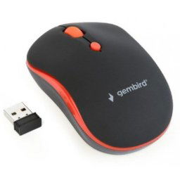 x-MUSW-4B-03-R Gembird Bezicni mis 2,4GHz opticki USB 800-1600Dpi black/red