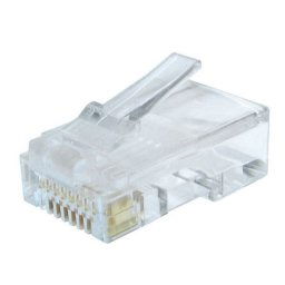 LC-8P8C-002/100 Modular plug 8P8C 30u" gold plated, CAT6 100 u pakovanju RJ45 / CENA PO PAKOVANJU