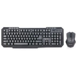 KBS-WM-02 Gembird Gejmerska tastatura US + bezicni mis USB