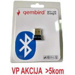 BTD-MINI6 **Gembird USB2.0 Bluetooth dongle v4.0, 2.4Ghz 3MB/s(24Mbps) 8dBm, 50m (343)