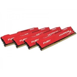 KINGSTON DIMM DDR4 64GB (4x16GB kit) 2933MHz HX429C17FRK464 HyperX Fury Red