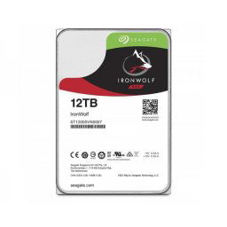 SEAGATE 12TB 3.5" SATA III 256MB ST12000VN0007 IronWolf NAS