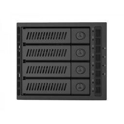 CHIEFTEC CMR-3141SAS 4 x 3.5" ili 4 x 2.5" SATA crna fioka za hard disk