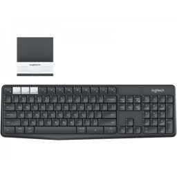 LOGITECH K375s Bluetooth Multi-Device Wireless US crna tastatura + Stand