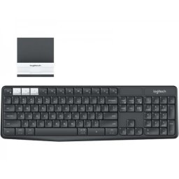 LOGITECH K375s Bluetooth Multi-Device Wireless YU crna tastatura + Stand