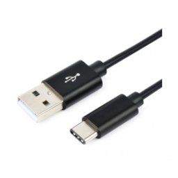 E-GREEN Kabl USB 2.0 A - USB tip C 3.1 MM 1M crni