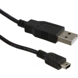 FAST ASIA Kabl USB A - USB Mini-B MM 1.8m crni