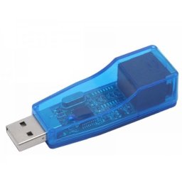 FAST ASIA Adapter USB tip A (M) - RJ-45 (F) plavi