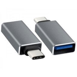 E-GREEN Adapter USB tip C - USB 3.0 MF crni