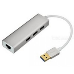 FAST ASIA Adapter - konvertor USB 3.1 tip C (M) - RJ45 (F)