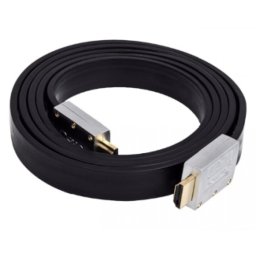 FAST ASIA Kabl HDMI 2.0 MM 1.8m metalni flat crni