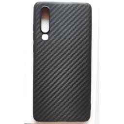TPU CARBON 0.3 ultra tanka maska za Huawei P30 2019 (6.10") crna