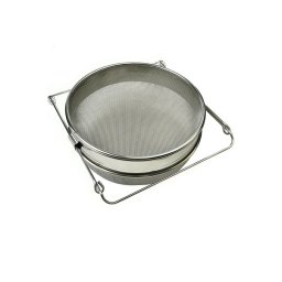Cediljka za med sa držačima h65mm Inox