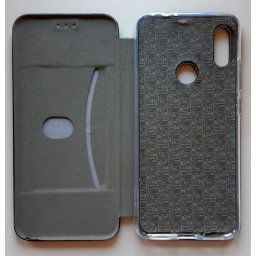 Preklopna futrola LEATHER za Xiaomi REDMI Note 7, Note 7 Pro 2019 (6.3"), crna