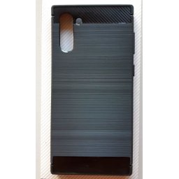 TPU maska BRUSHED za Samsung SM-N970F, Galaxy Note 10 2019 (6.3"), crna