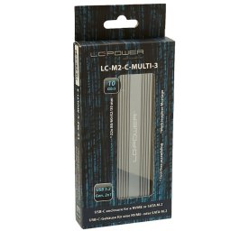 SSD Rack LC Power LC-M2-C-MULTI-3 for M.2 SSD (kabl USB Tip C - USB Tip C + kabl USB Tip A - USB Tip C)