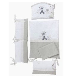 Posteljina Tri Drugara Sivi set 8/1