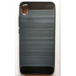 TPU maska BRUSHED za Xiaomi Redmi 7A (5.45"), crna