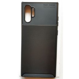 TPU maska CARBON za Samsung SM-N975F, Galaxy Note 10 Pro 2019 (6.8") crna