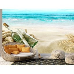 Foto tapeta Poruka u bociTapet169