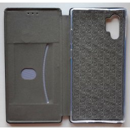 Preklopna futrola LEATHER za Samsung SM-N975F, Galaxy Note 10 Pro 2019 (6.8") crna