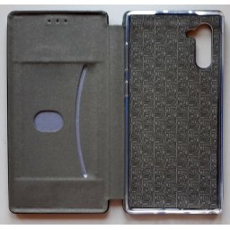 Preklopna futrola LEATHER za Samsung SM-N970F, Galaxy Note 10 2019 (6.3"), crna