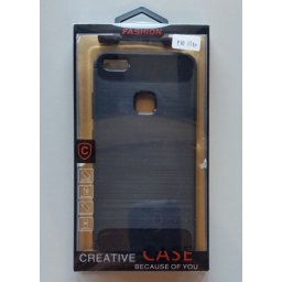 Silikonska maska BRUSHED Huawei Ascend P10 lite2017 (5.2") CRNA