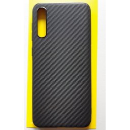 TPU maska CARBON 0.3mm ultra tanka za Samsung Galaxy SM-A307F A30S 2019, SM-A507F A50S 2019, A50 2019 (6.4") crna