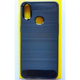 TPU maska BRUSHED za Samsung SM-J107F Galaxy A10S 2019 (6.2") crna