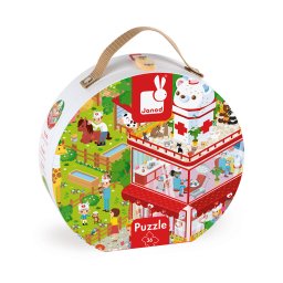 Kartonske puzzle - Bolnica za životinje, 36 kom