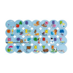 Kartonske puzzle - Učimo abecedu (Engleska verzija)