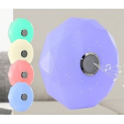 LED PLAFONJERA SA BLUETOOTH ZVUČNIKOM LP801-36 I DALJINSKIM CORMEL