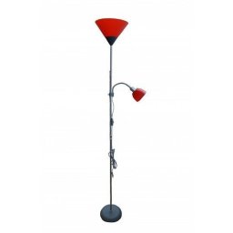 PODNA LAMPA SA ČITAČEM M66 MS CRVENA