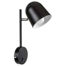 ZIDNA LAMPA 1XE24 EGON 5242 CRNA RABALUX