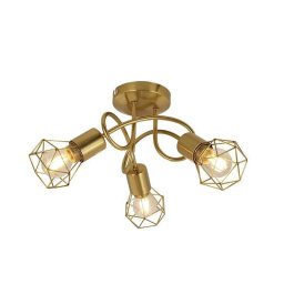 SPOT LAMPA 3XE14 XARA GOLD 54802GB 3D GLOBO