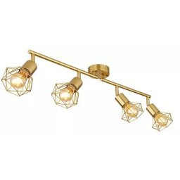SPOT LAMPA 4XE14 XARA GOLD 54802GB 4 GLOBO