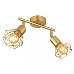 SPOT LAMPA 2XE14 XARA GOLD 54802GB 2 GLOBO