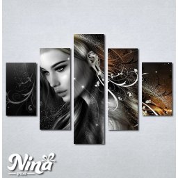 Slike na platnu Mistična devojka Nina227_5