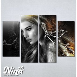 Slike na platnu Mistična devojka Nina227_4
