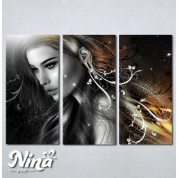 Slike na platnu Mistična devojka Nina227_3