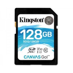 KINGSTON UHS-I U3 SDXC 128GB V30 SDG128GB Go